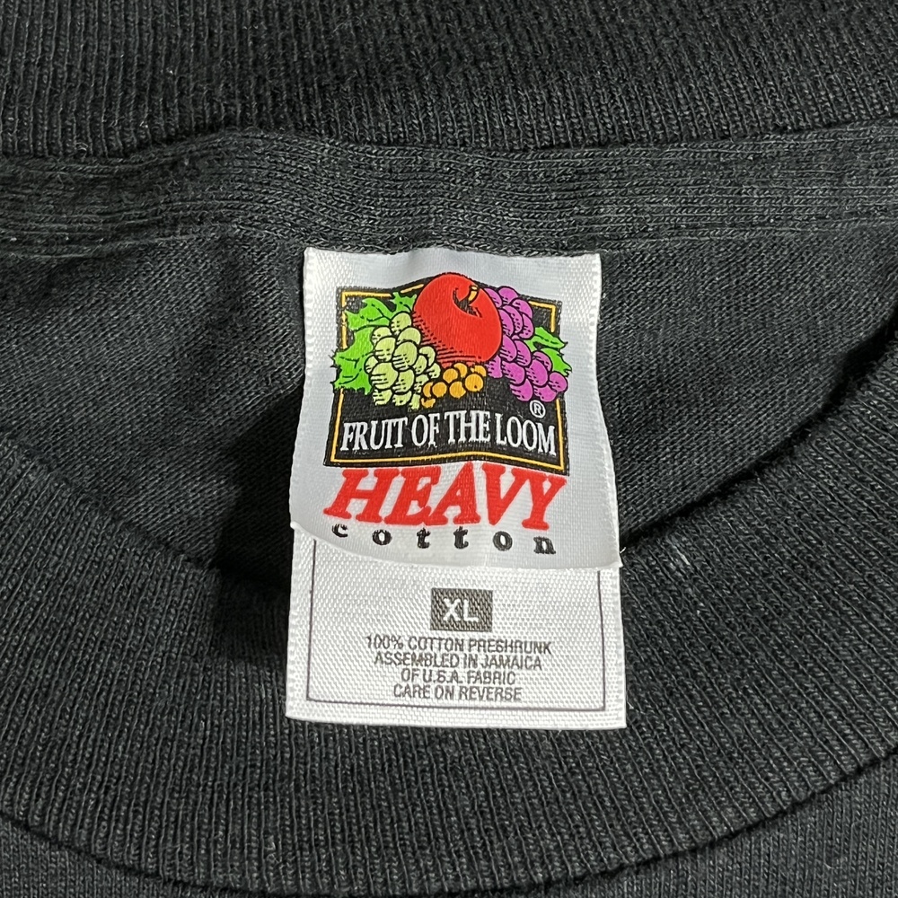 Vintage Costume Shirt Black Halloween Ghost Horror Monsters 90s Single Stitch - Picture 6 of 10